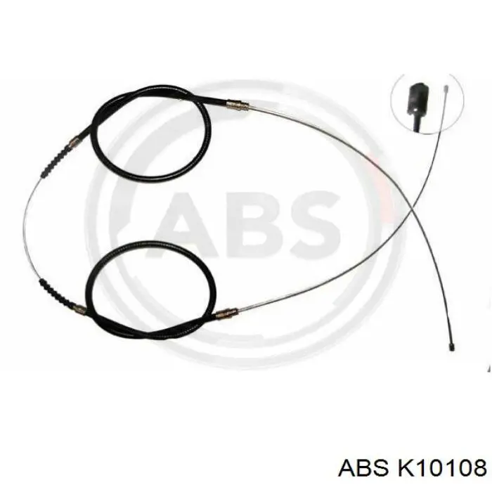 Трос ручника задний правый ABS K10108