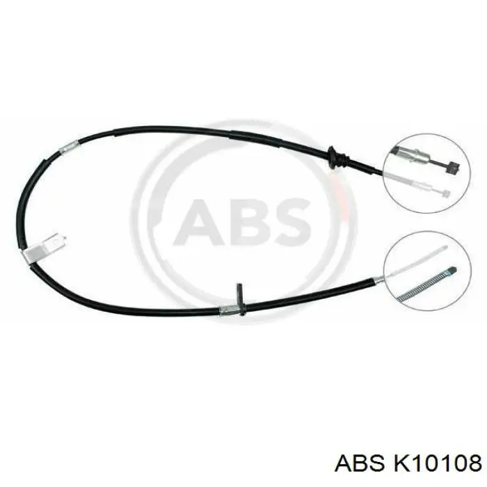 K10108 ABS Трос ручного тормоза задний, правый