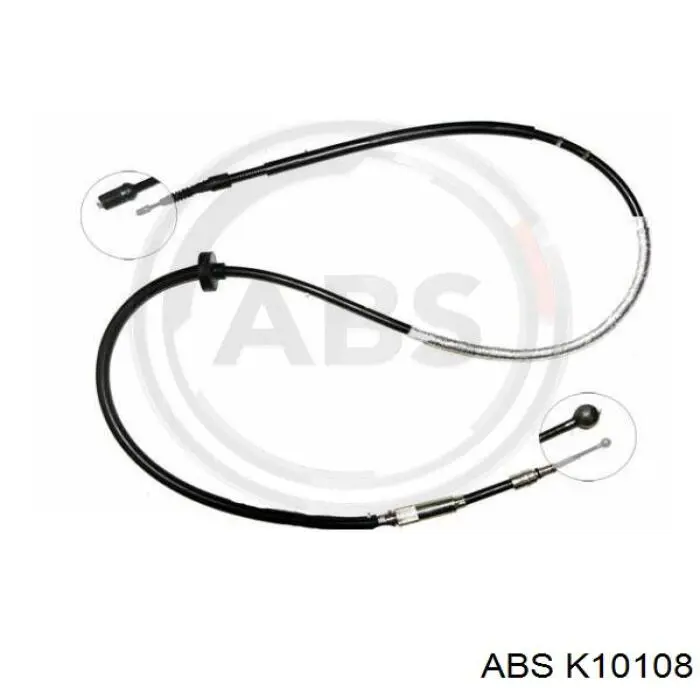 Трос стояночного тормоза задний правый ABS K10108 цена, от 5.32 USD