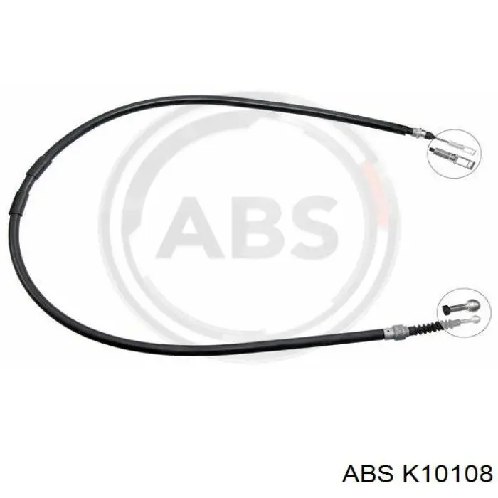 Трос стояночного тормоза задний правый ABS K10108 цена, от 5.32 USD