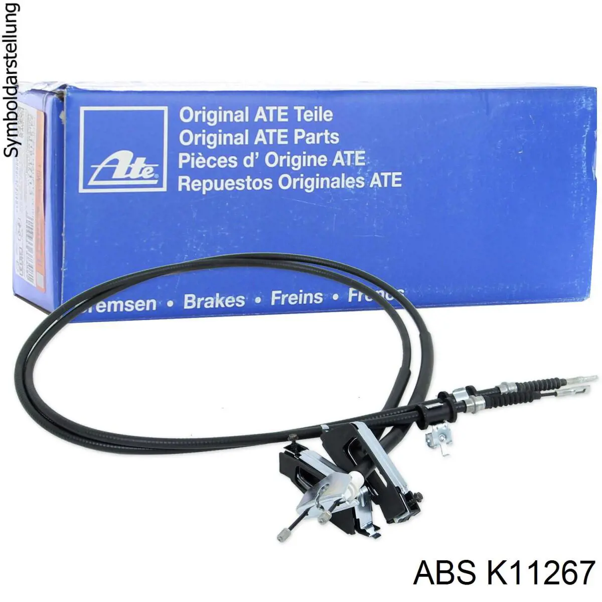 Трос ручного тормоза задний ABS K11267 цена, от 15.01 USD