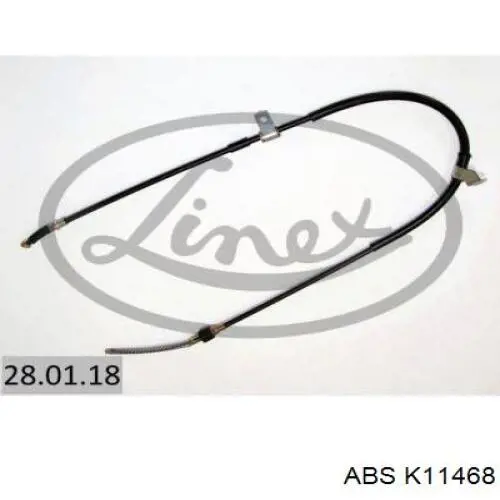 Трос стояночного тормоза задний правый ABS K11468 цена, от 25.59 USD