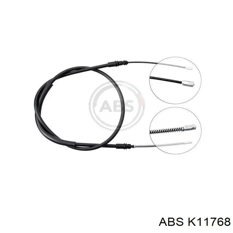 36530G9804 Nissan/Infiniti Трос ручного тормоза задний, правый