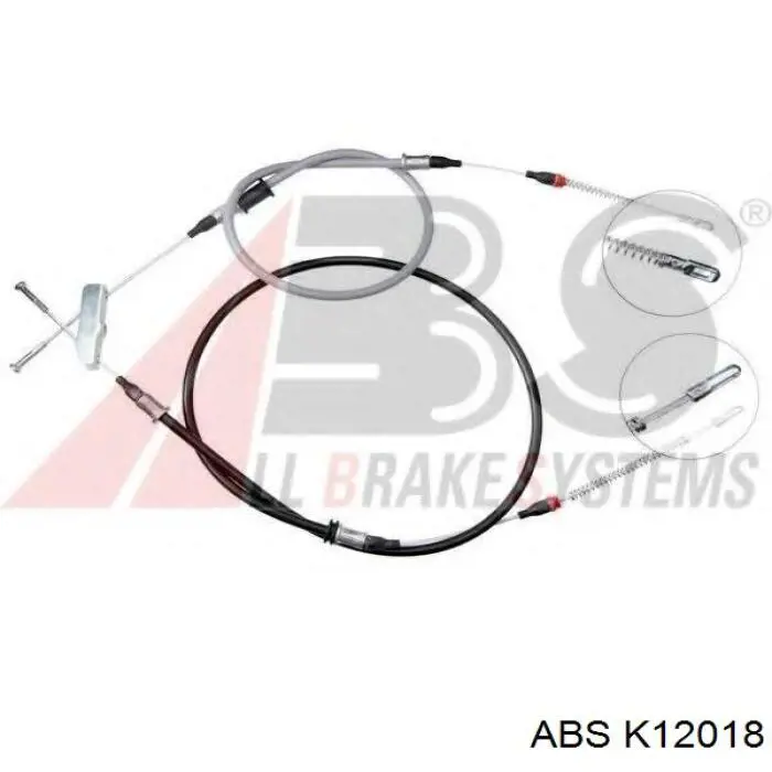 Задний трос ручника K12018 ABS