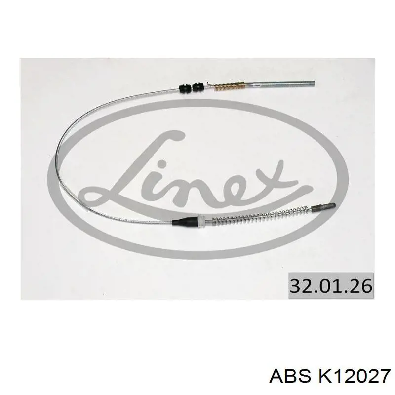 Трос ручного тормоза задний ABS K12027 цена, от 3.55 USD