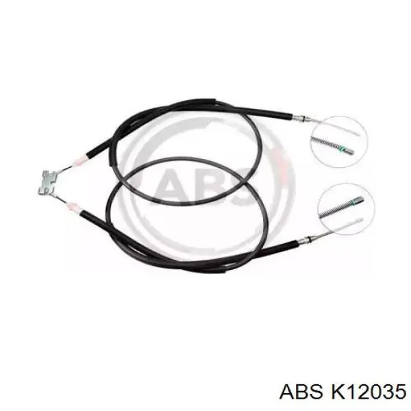 K12035 ABS Трос ручного тормоза задний правый/левый
