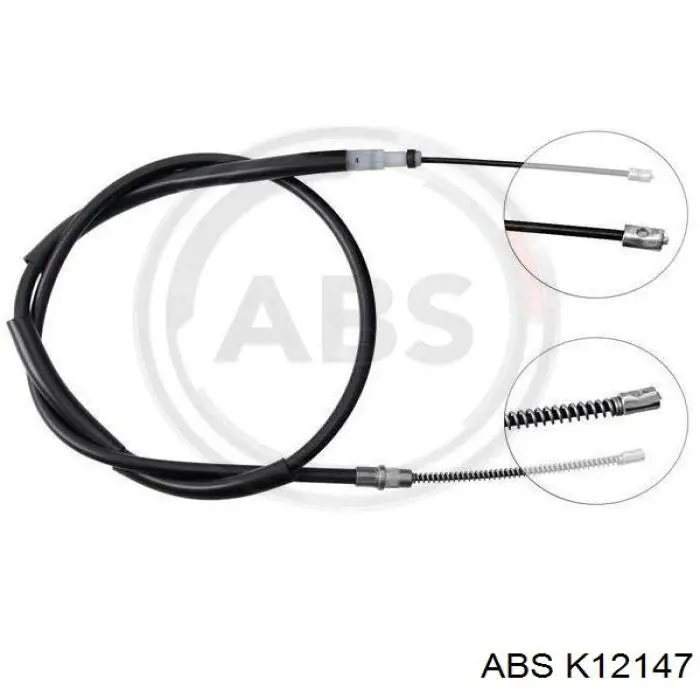 Трос ручного тормоза задний ABS K12147 цена, от 11.94 USD