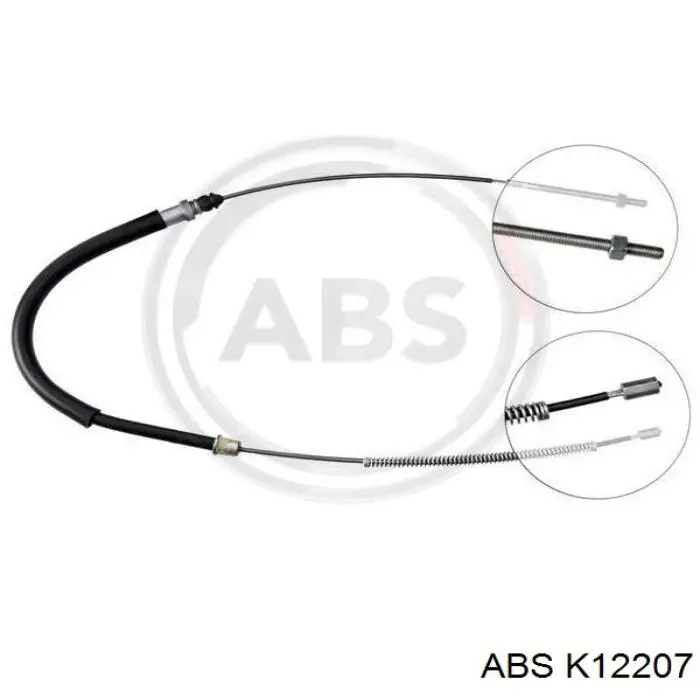 Купить K12207 ABS Трос стояночного тормоза задний левый