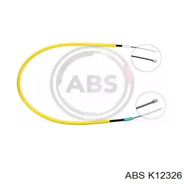 K12326 ABS трос ручного тормоза задний правый/левый