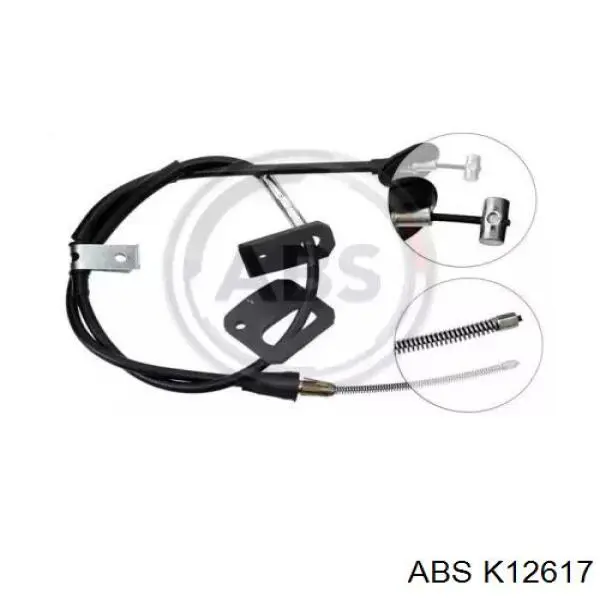 K12617 ABS Трос ручного тормоза