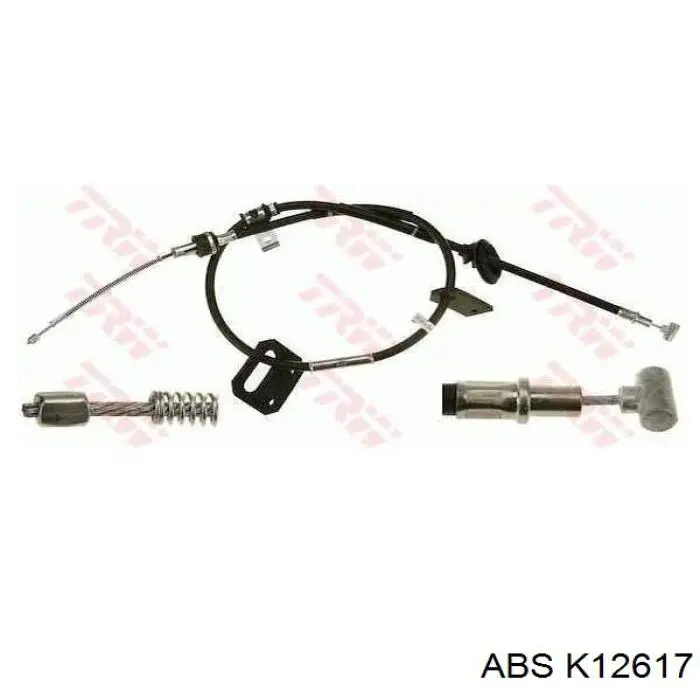 Трос ручного тормоза задний ABS K12617 цена, от 24.38 USD