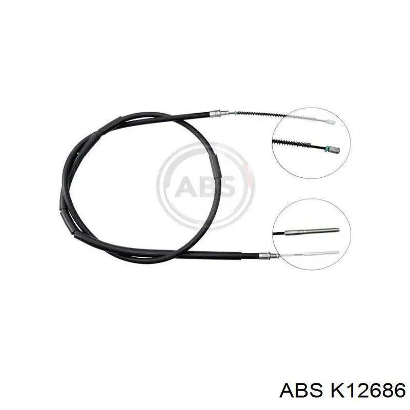 Задний трос ручника ABS K12686 цена, от 8.24 USD
