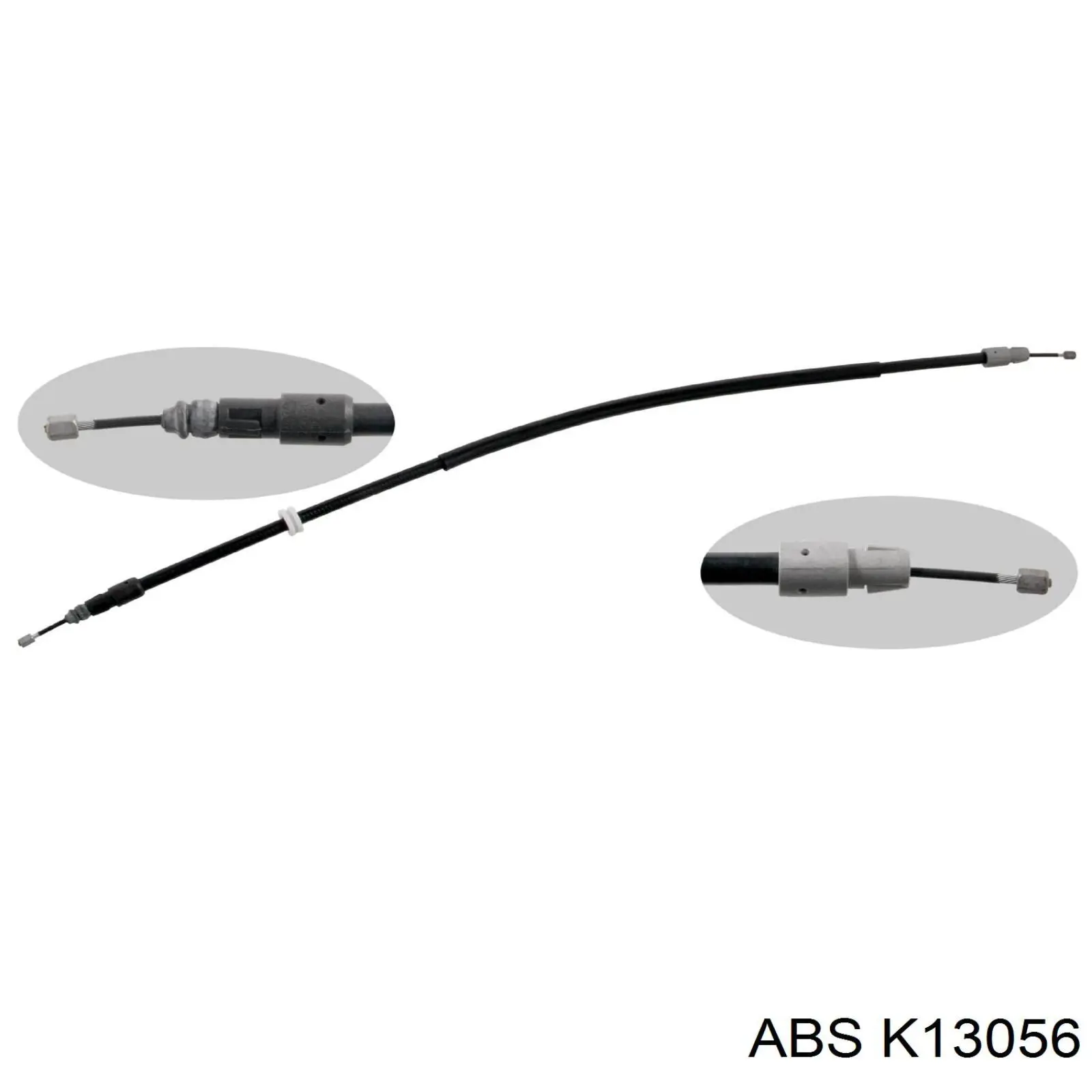 K13056 ABS трос ручного тормоза задний правый/левый