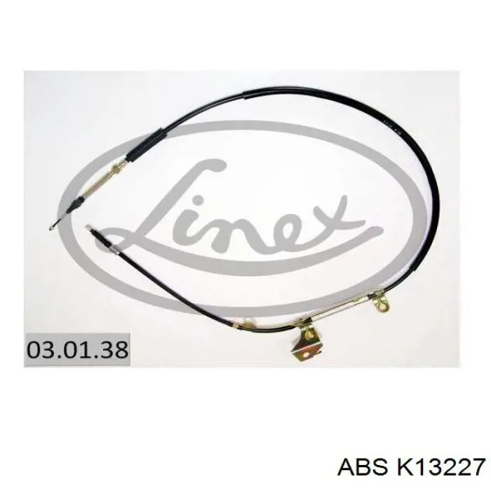 Трос ручника задний Maxgear 320409