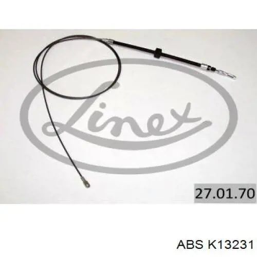 Трос ручного тормоза передний ABS K13231 цена, от 10.17 USD