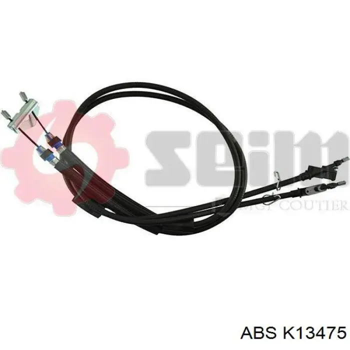 3M512A603EA Ford Трос ручного тормоза задний правый/левый