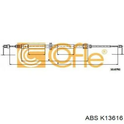 Купить K13616 ABS Тормоз стояночный