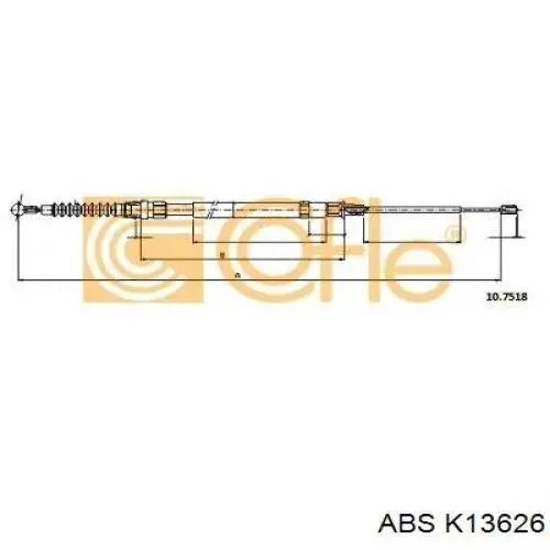 Купить K13626 ABS Тормоз стояночный
