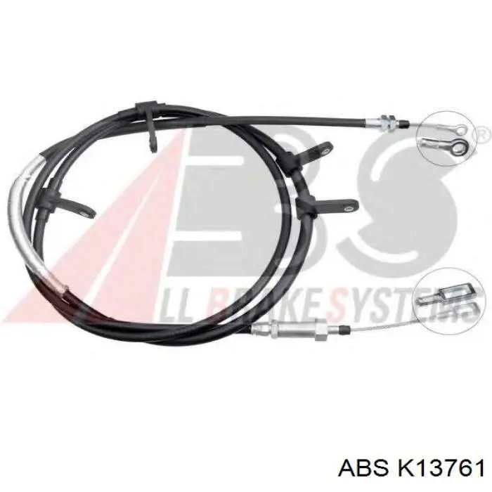 Купить K13761 ABS Передний трос ручника
