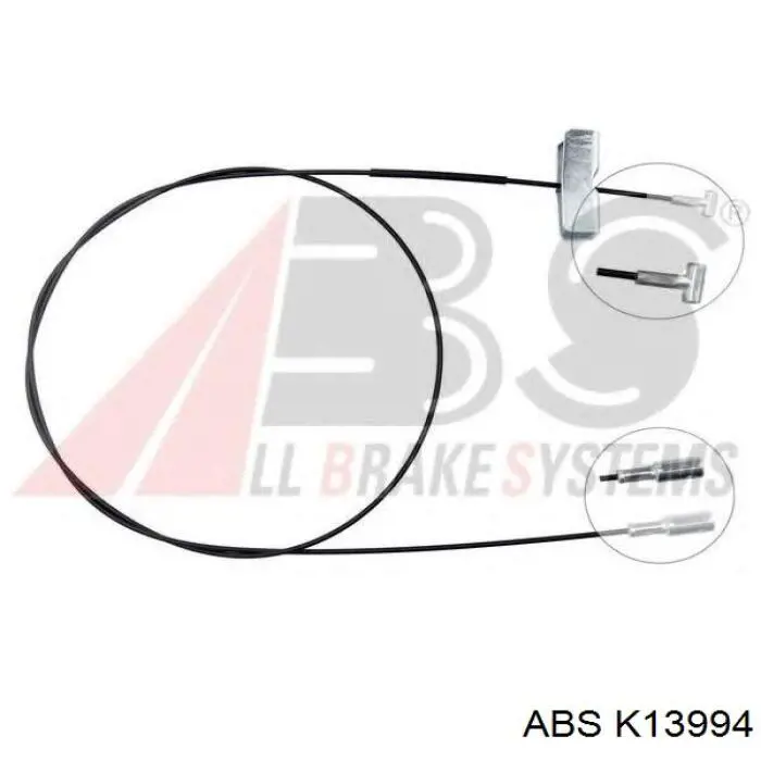 Трос ручного тормоза передний Opel 4419922 цена, от 9.62 USD