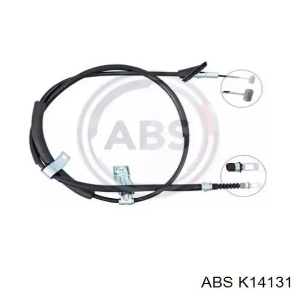 Купить K14131 ABS Трос стояночного тормоза задний левый