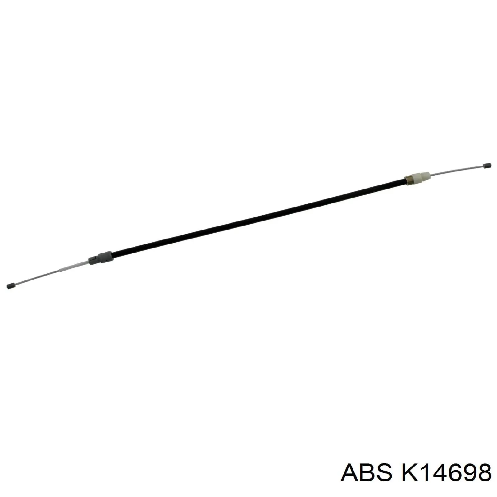 K14698 ABS трос ручного тормоза задний правый