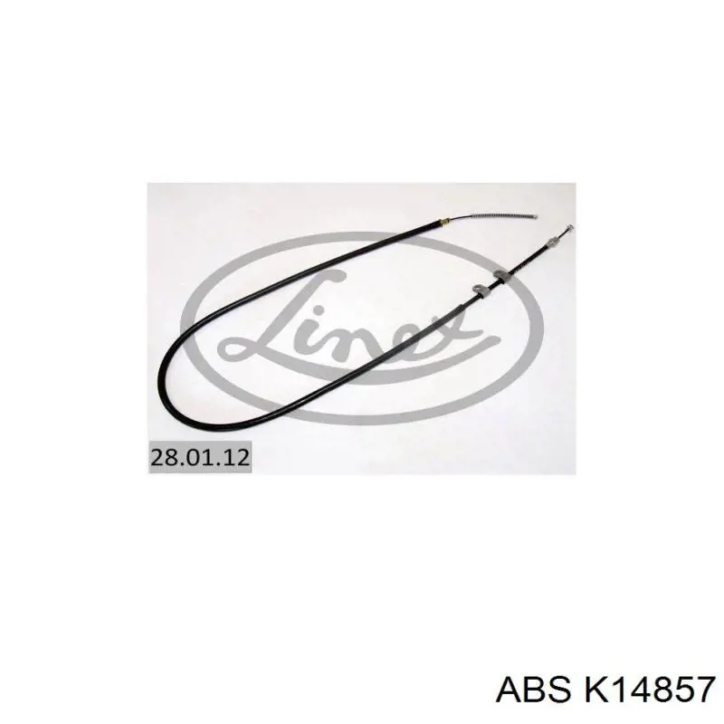 Трос ручного тормоза задний ABS K14857 цена, от 23.00 USD
