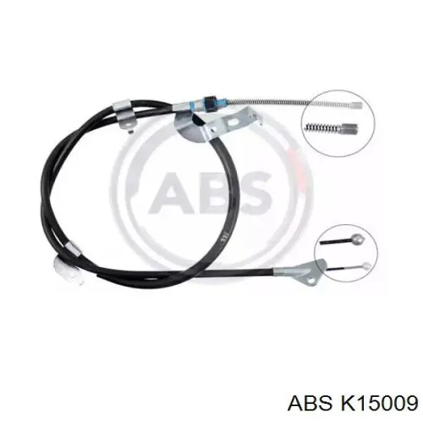 Трос стояночного тормоза задний правый ABS K15009 цена, от 21.89 USD
