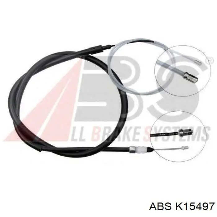 Трос ручного тормоза задний ABS K15497 цена, от 6.72 USD