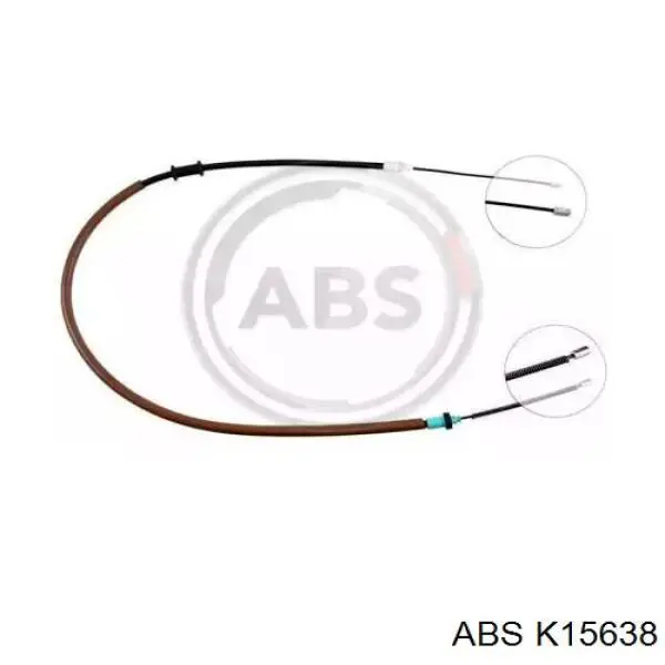 Трос стояночного тормоза задний правый ABS K15638 цена, от 7.56 USD