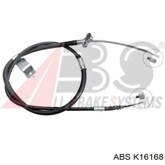 Трос стояночного тормоза задний правый ABS K16168 цена, от 30.01 USD