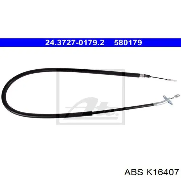 Трос ручника задний ABS K16407