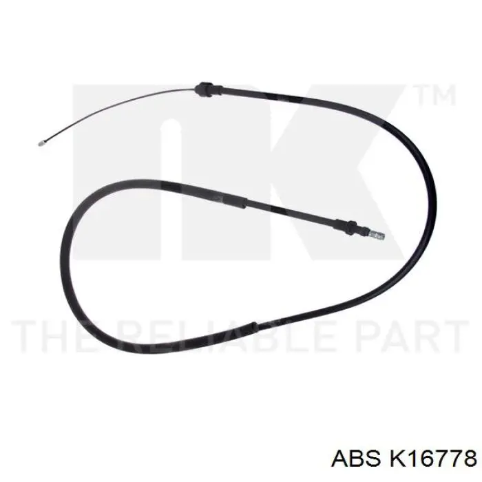 Трос стояночного тормоза задний правый ABS K16778 цена, от 9.25 USD