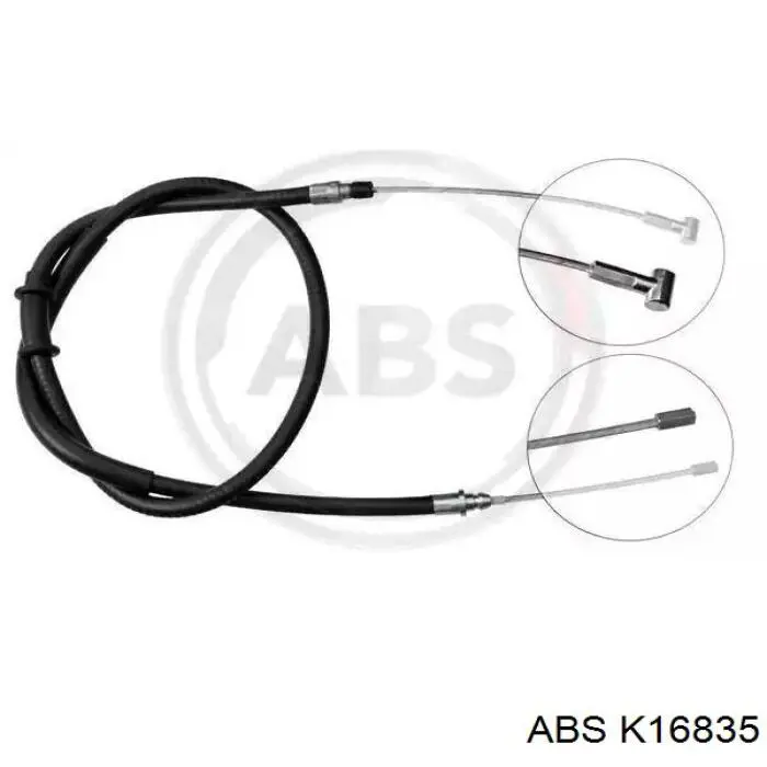 Задний трос ручника ABS K16835 цена, от 14.25 USD