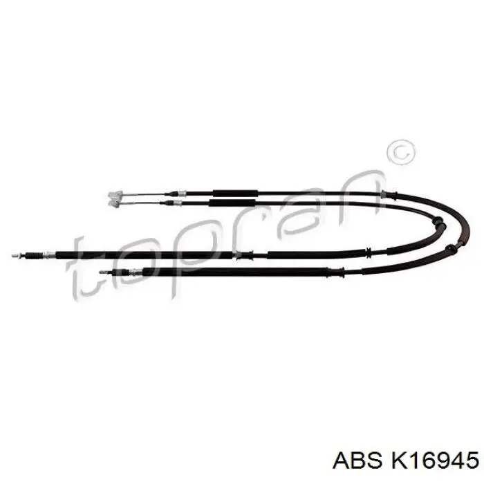 Задний трос ручника ABS K16945 цена, от 22.84 USD