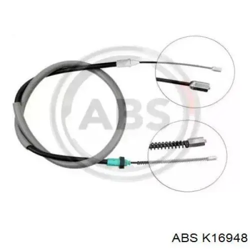 Купить 1987482309 Bosch Трос стояночного тормоза задний левый