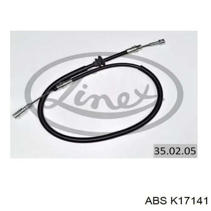 Передний трос ручника 4418463 Opel