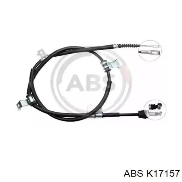 Трос ручника K17157 ABS