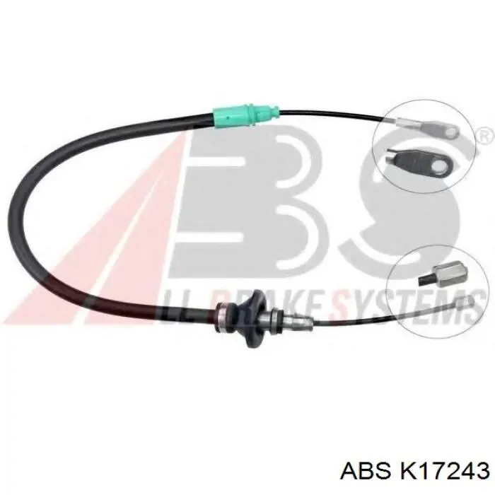 Купить K17243 ABS Передний трос ручника