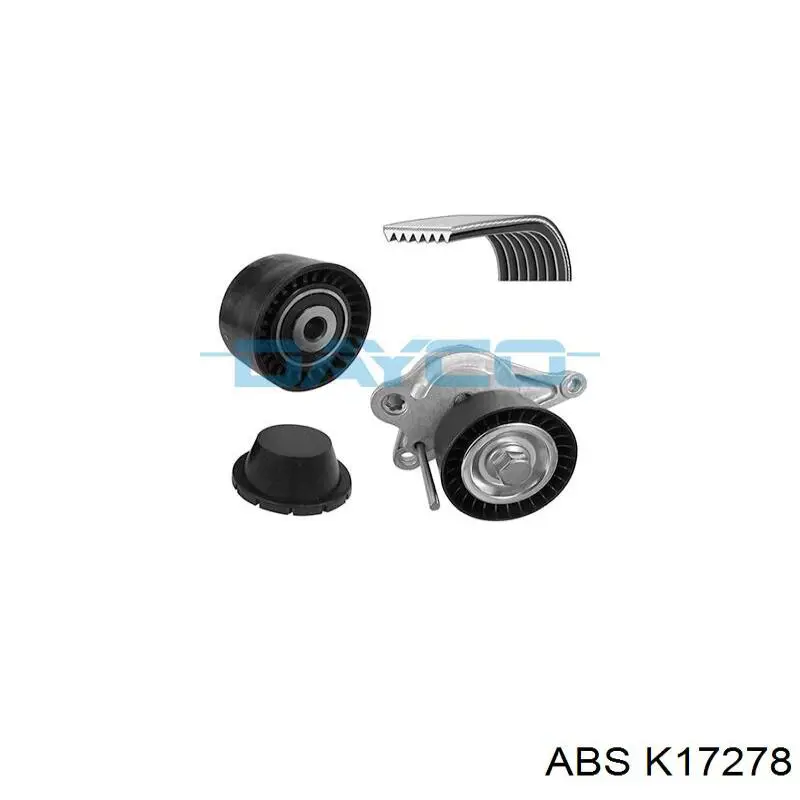 Купить K17278 ABS Трос стояночного тормоза задний левый