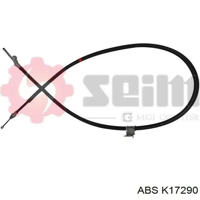 Трос ручного тормоза задний AIC 76054 цена, от 15.40 USD