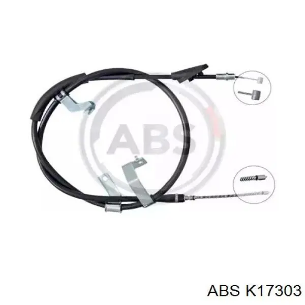 Трос ручного тормоза задний ABS K17303 цена, от 27.11 USD