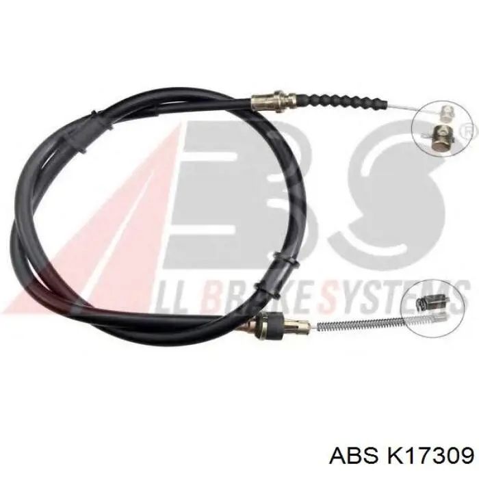 Трос ручного тормоза задний ABS K17309 цена, от 27.77 USD