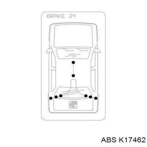 Купить K17462 ABS Тормоз стояночный