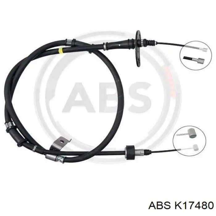 Трос ручного тормоза задний Hyundai/Kia 597602M000 цена, от 34.49 USD
