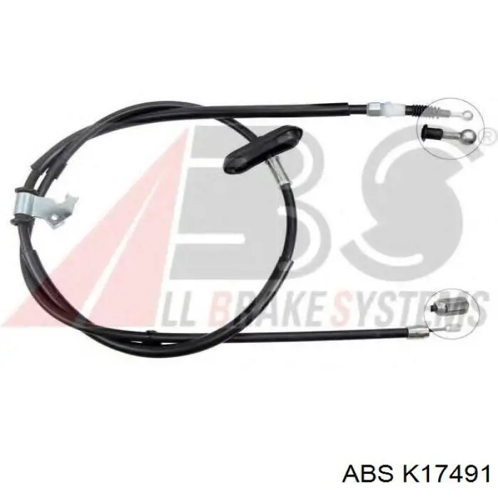Задний трос ручника ABS K17491 цена, от 6.56 USD
