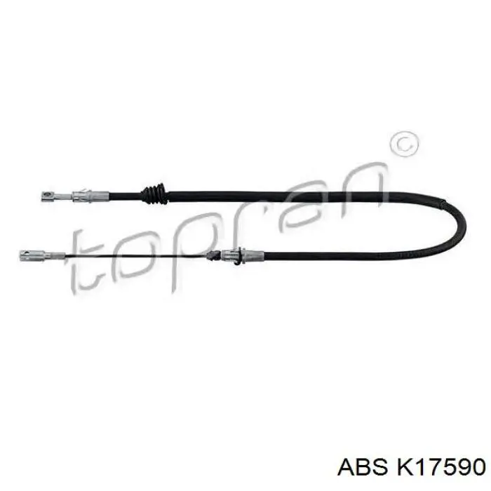 Трос ручного тормоза передний ABS K17590 цена, от 12.74 USD