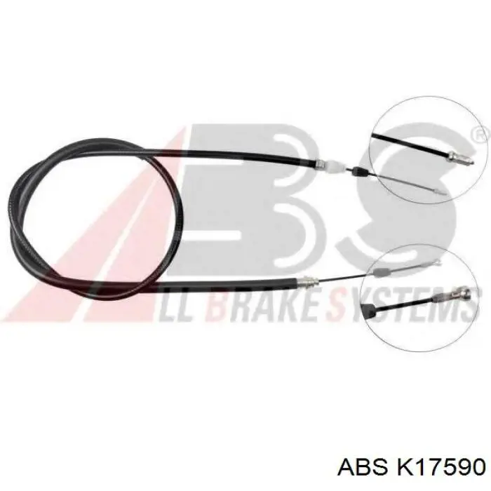 Купить K17590 ABS Передний трос ручника