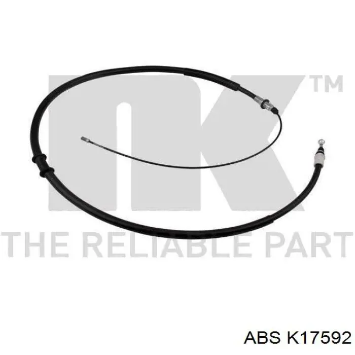 Cable de freno de mano trasero derecho/izquierdo K17592 ABS