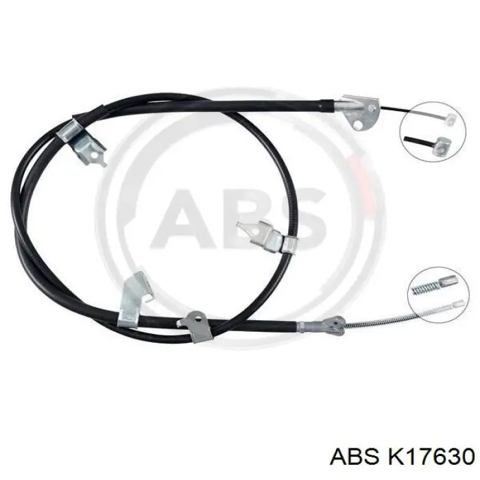 Купить K17630 ABS Трос стояночного тормоза задний левый
